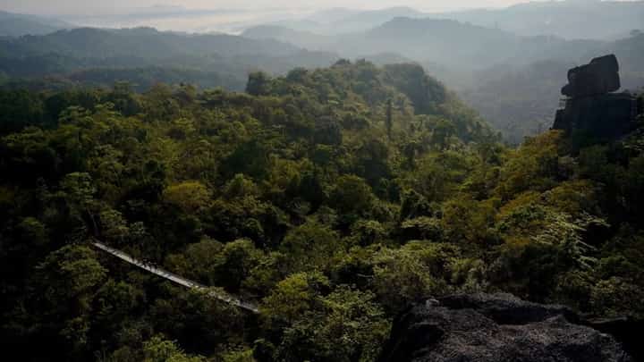 The Discovery Trail in Masungi Georeserve in Baras, Rizal