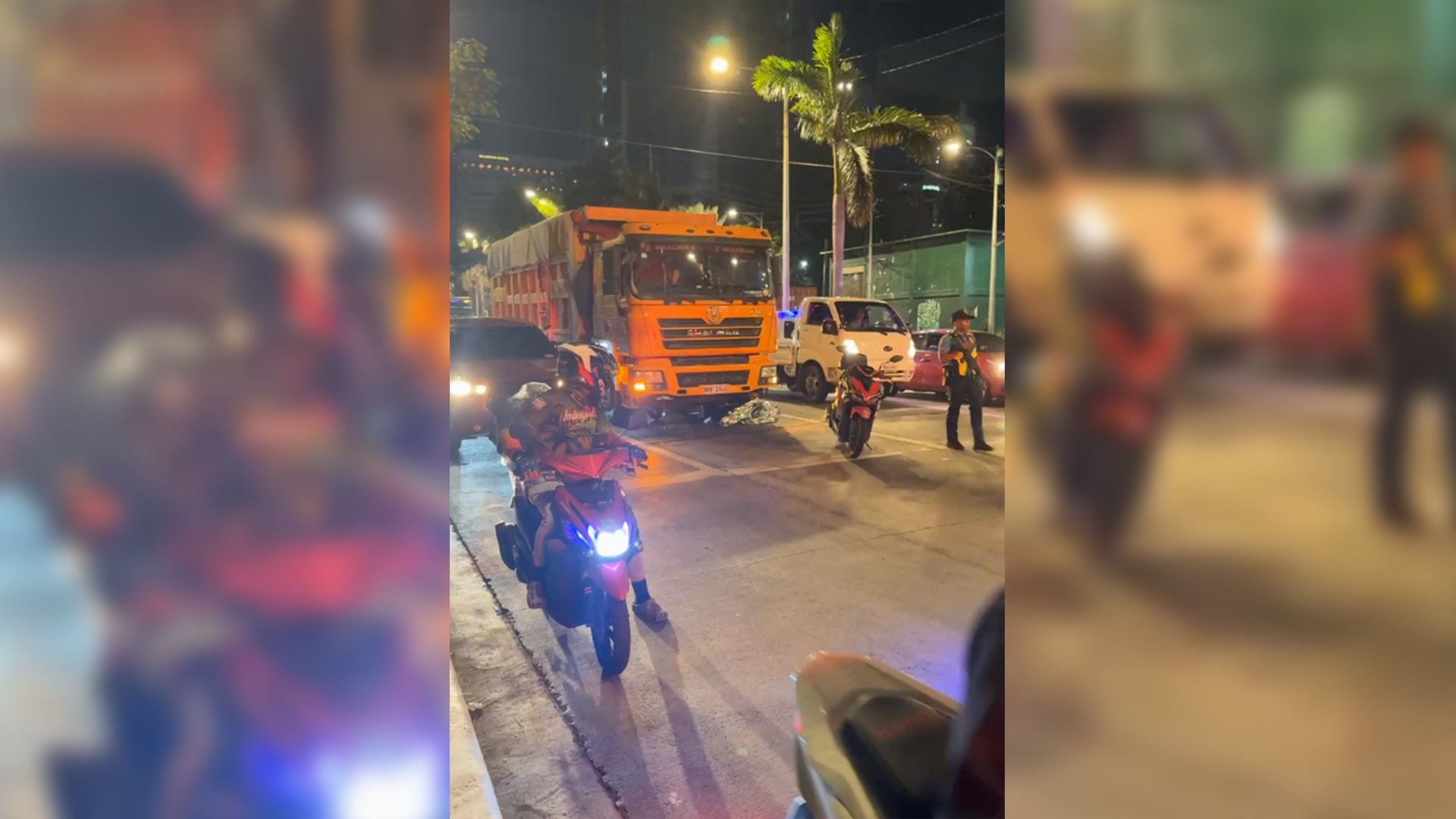 Ride-hailing rider killed in freak accident