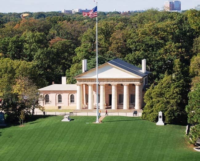 The Arlington House.