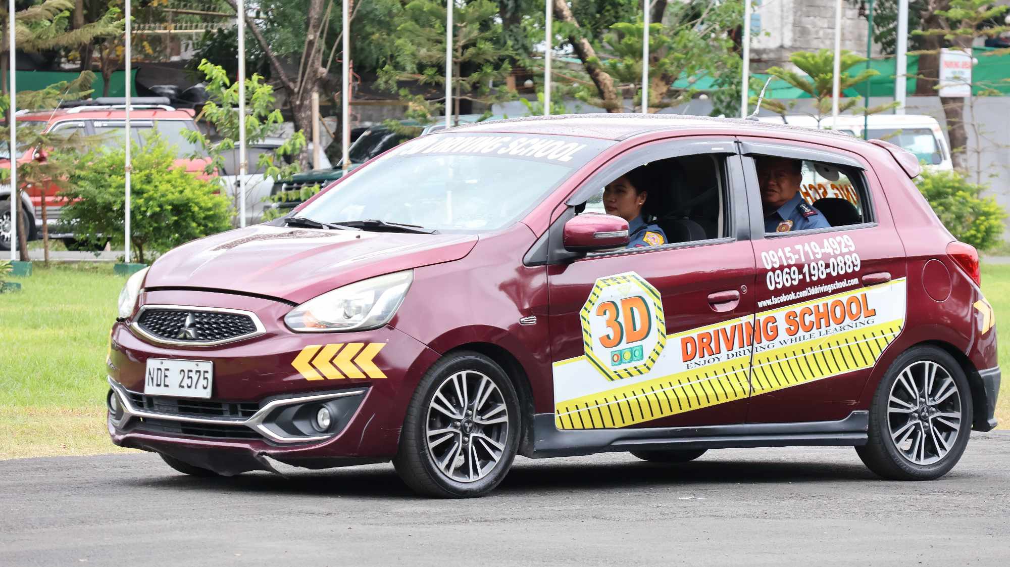 QCPD personnel given theoretical, 
practical driving courses

