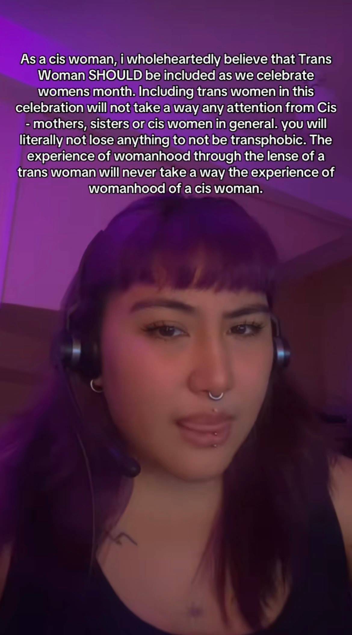 Screen grab from @unhingedgae on TikTok