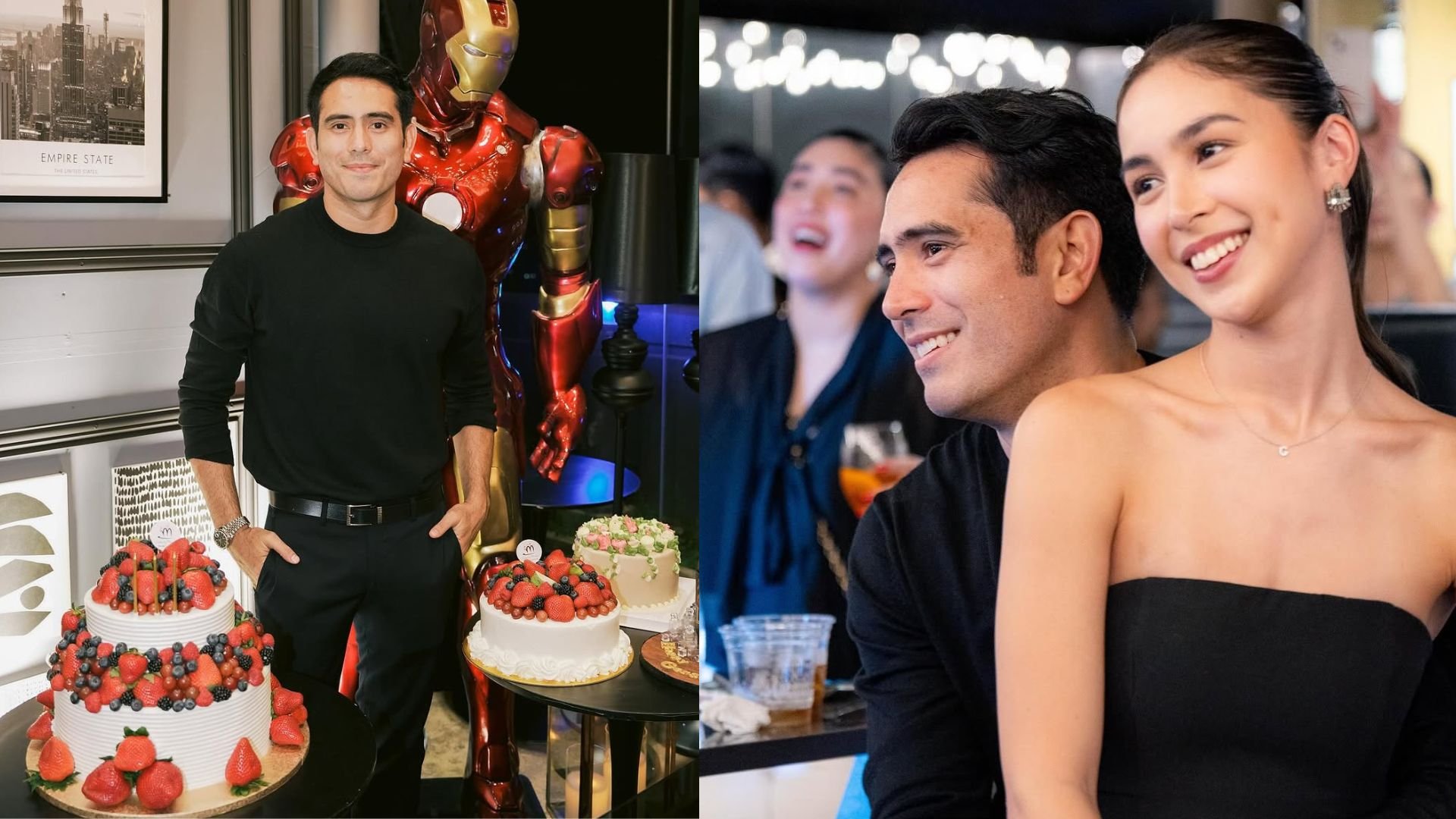 Gerald Anderson celebrates 36th Birthday with family and Julia Barretto