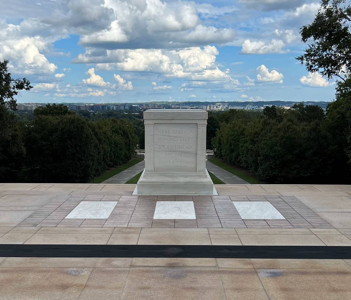 The Tomb of the Unknown Soldier.