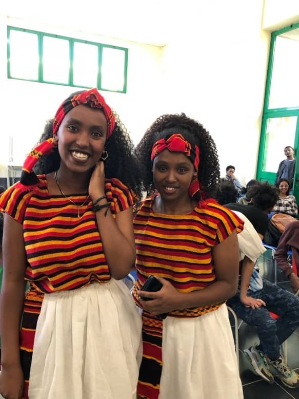 Typical dress of one of the ethnic groups.