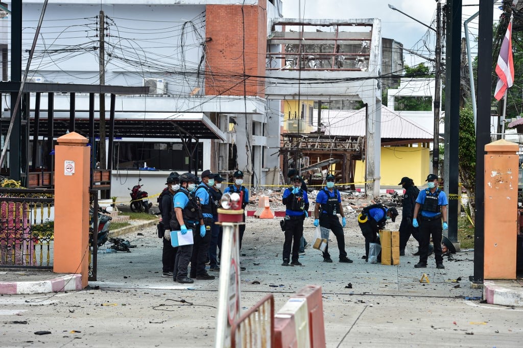 Attacks in Thailand's south kill five, wound 13, police say