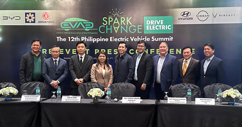 EVAP leaders and industry partners gather at the 12th Philippine Electric Vehicle Summit, pushing forward the country’s electric mobility vision.