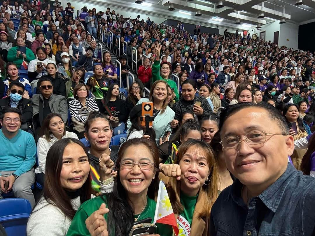 Duterte, Go meet OFWs in Hong Kong, highlight migrant workers’ welfare
