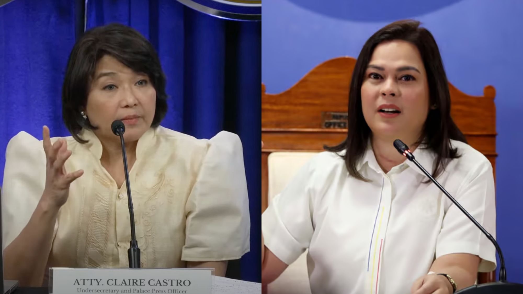 'There are campaign ads!' Castro ribs VP Sara for 'no endorsement' stance