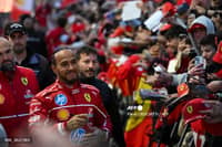 Hamilton in red, Verstappen under pressure for F1's 75th anniversary