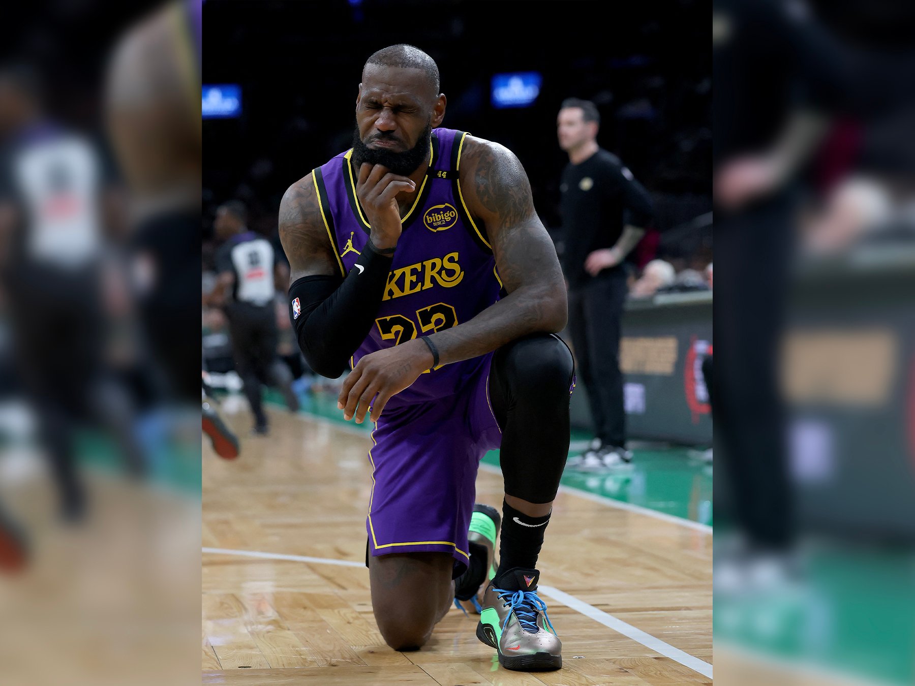 Groin strain sidelines LeBron
