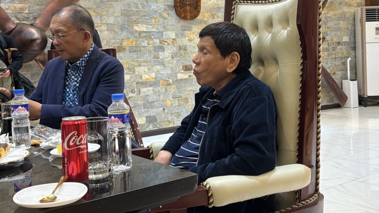 Rody questions legality of arrest