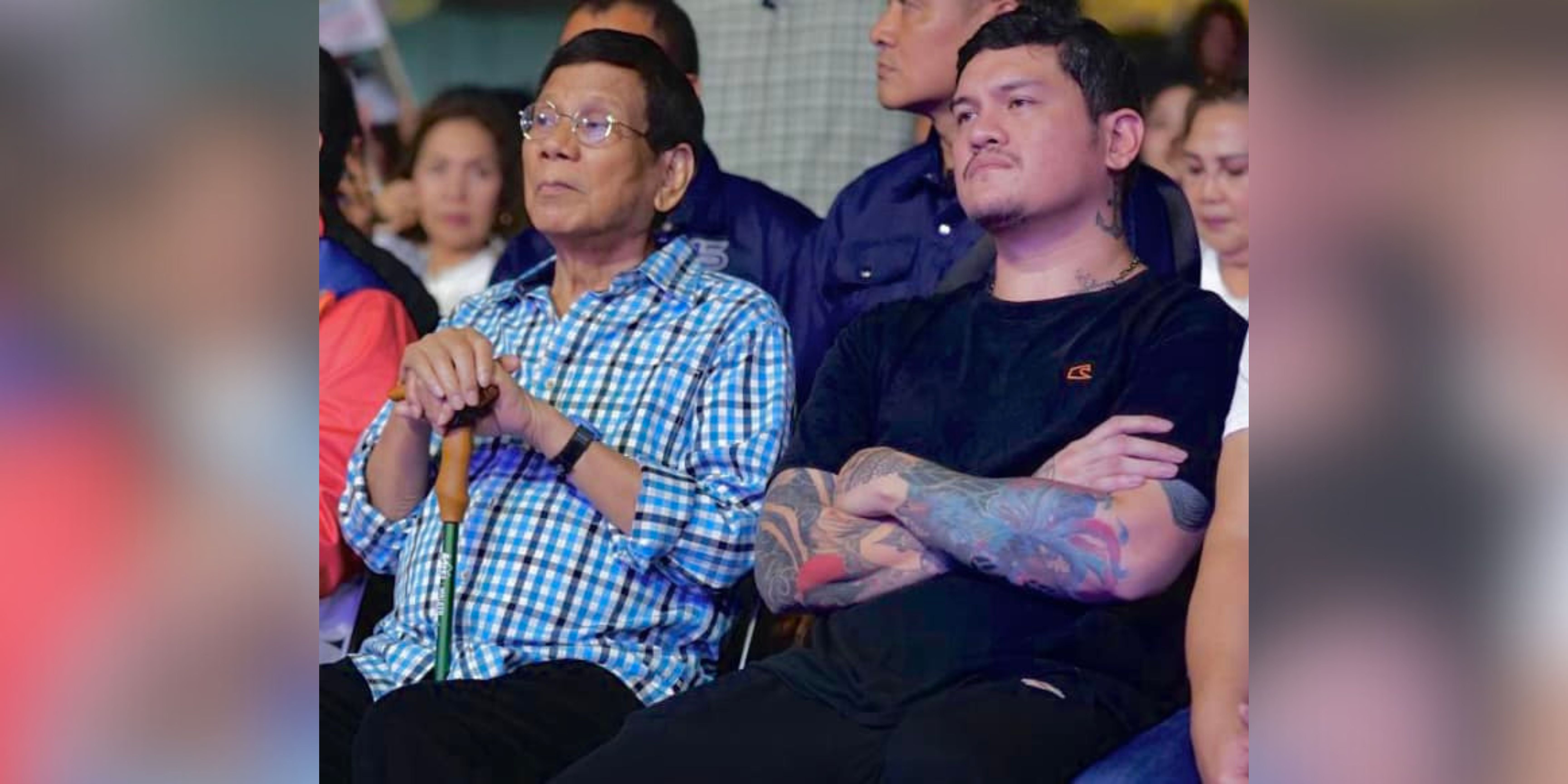 Sebastian Duterte slams father’s detention, calls it ‘political maneuver’