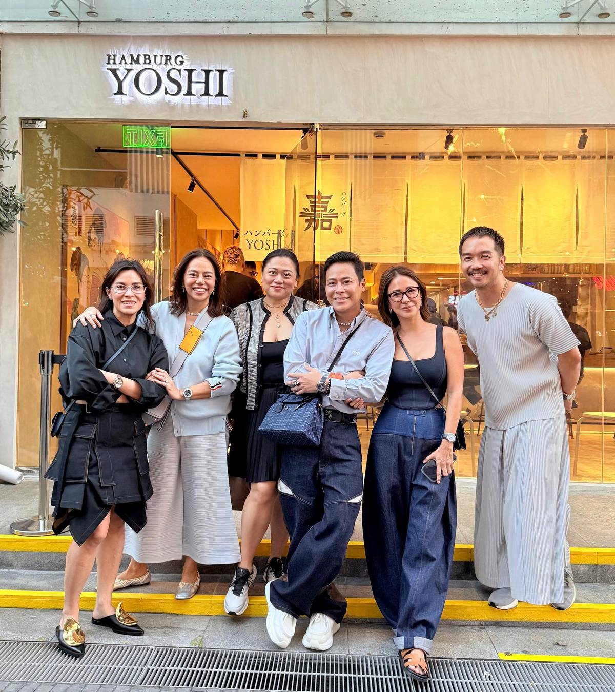 Lucille, Janina and Candy Dizon, Dennis Robles, Lala Gotao, Poma Malantic.