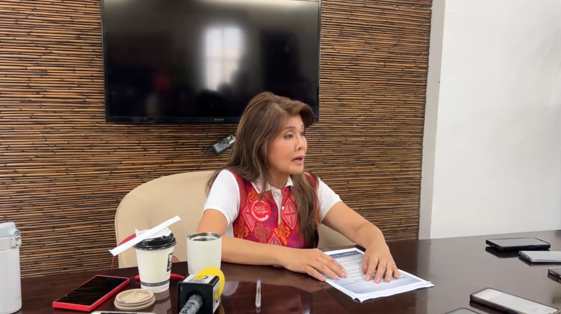 Imee on Duterte’s arrest: We never learn