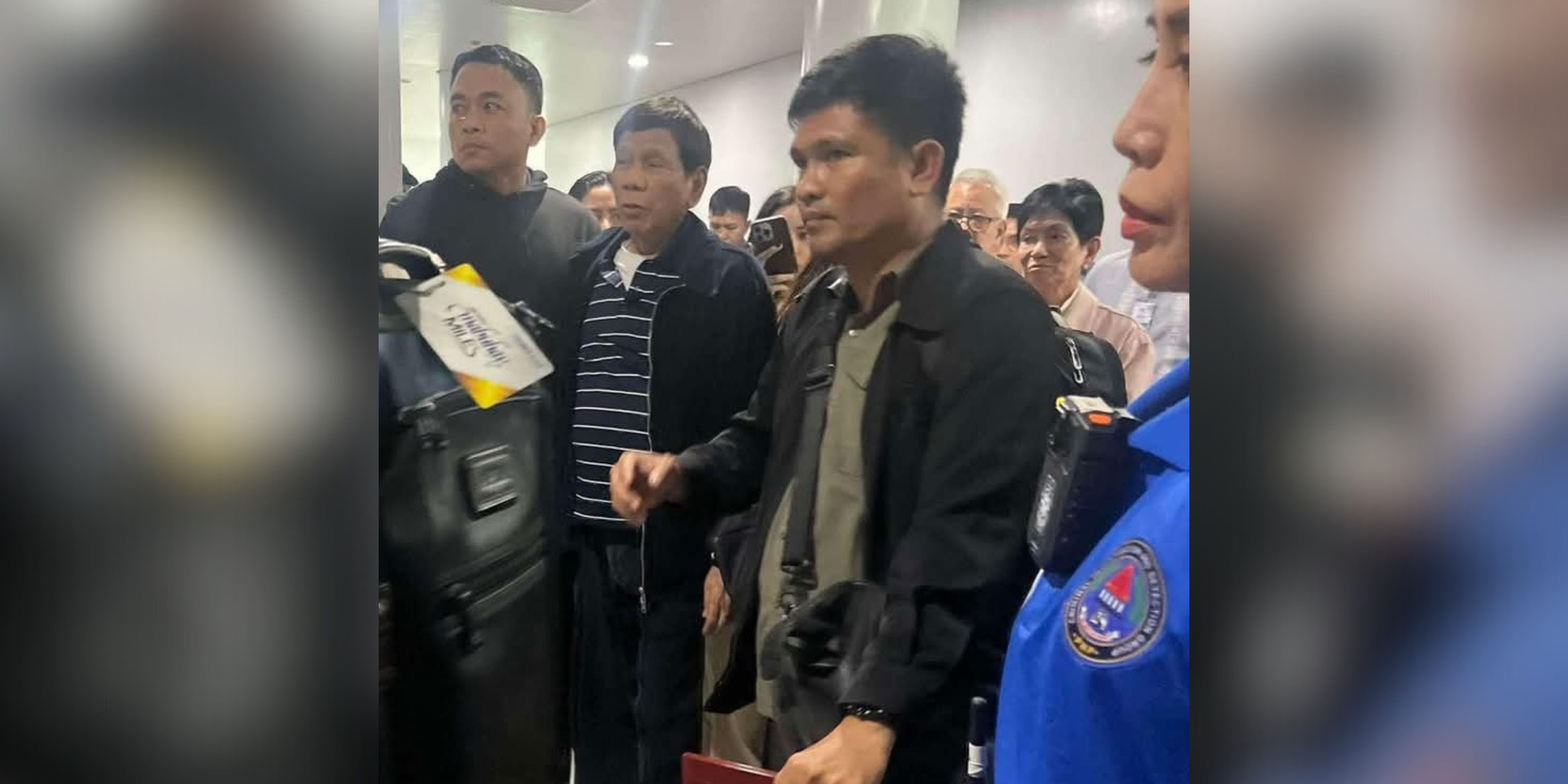 Former president Duterte under PNP custody