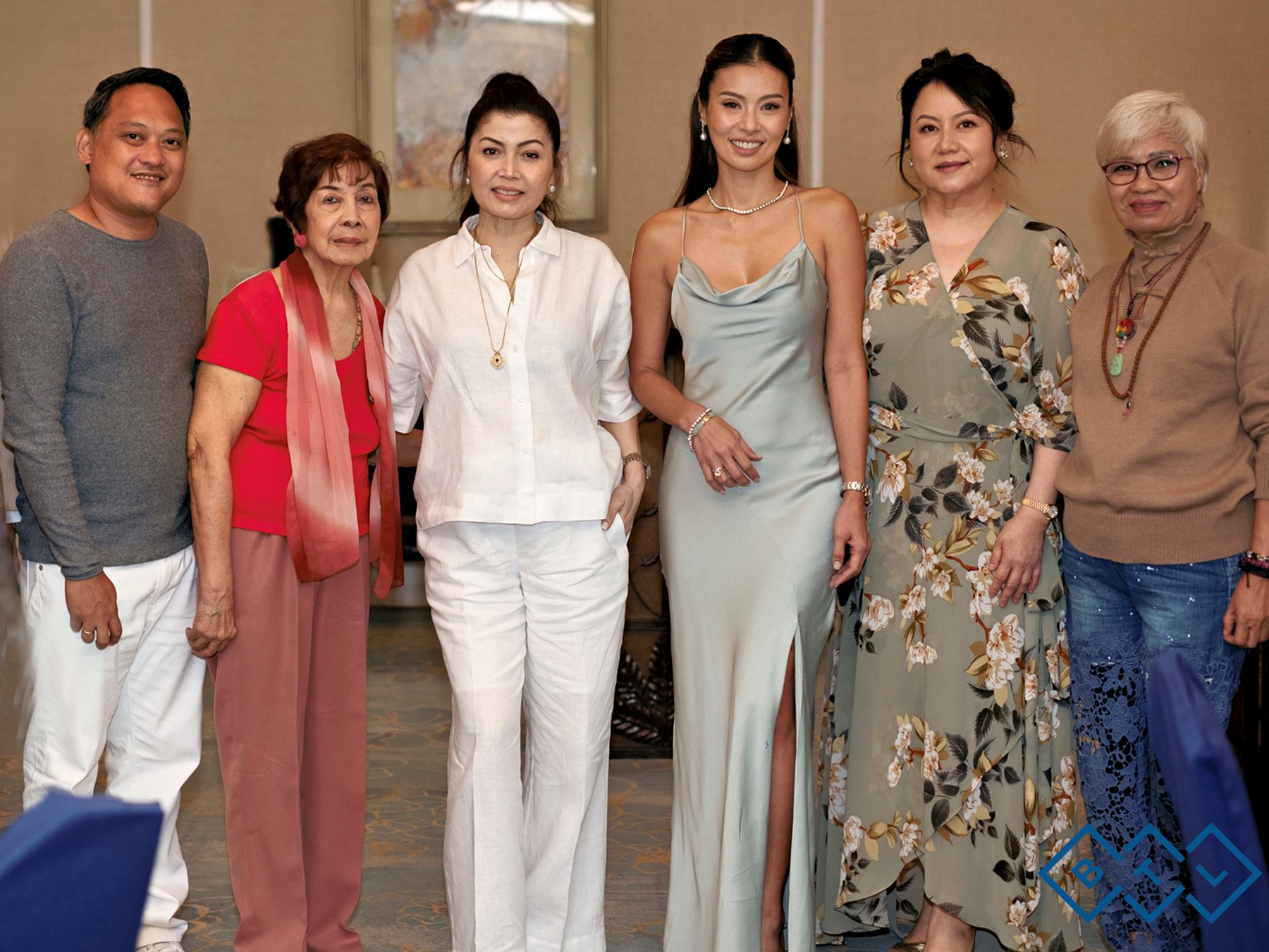 Robby Alugar, Chinggay Utzurrum, Ana Amigo Antonio, Danessa Onglatco, Dr.Melinda Borja Chiong and Minerva Newman.
