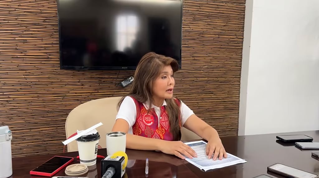 Let Cabinet execs attend hearing, Imee appeals
