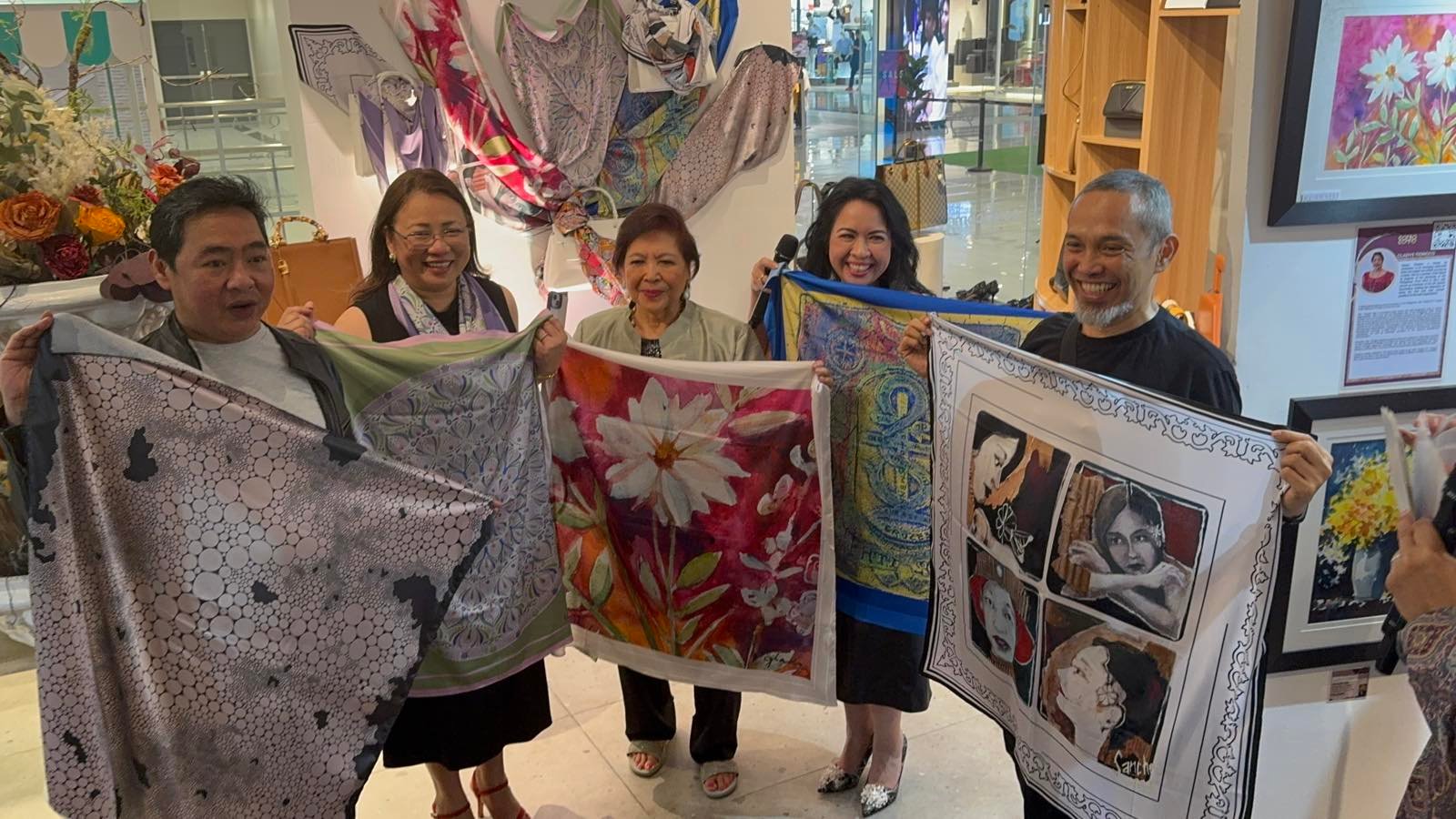 "Five States of Being" is an art exhibit showcasing five artists' distinctive styles and perspectives. The exhibit can be viewed at One Ayala until 31 March 2025.