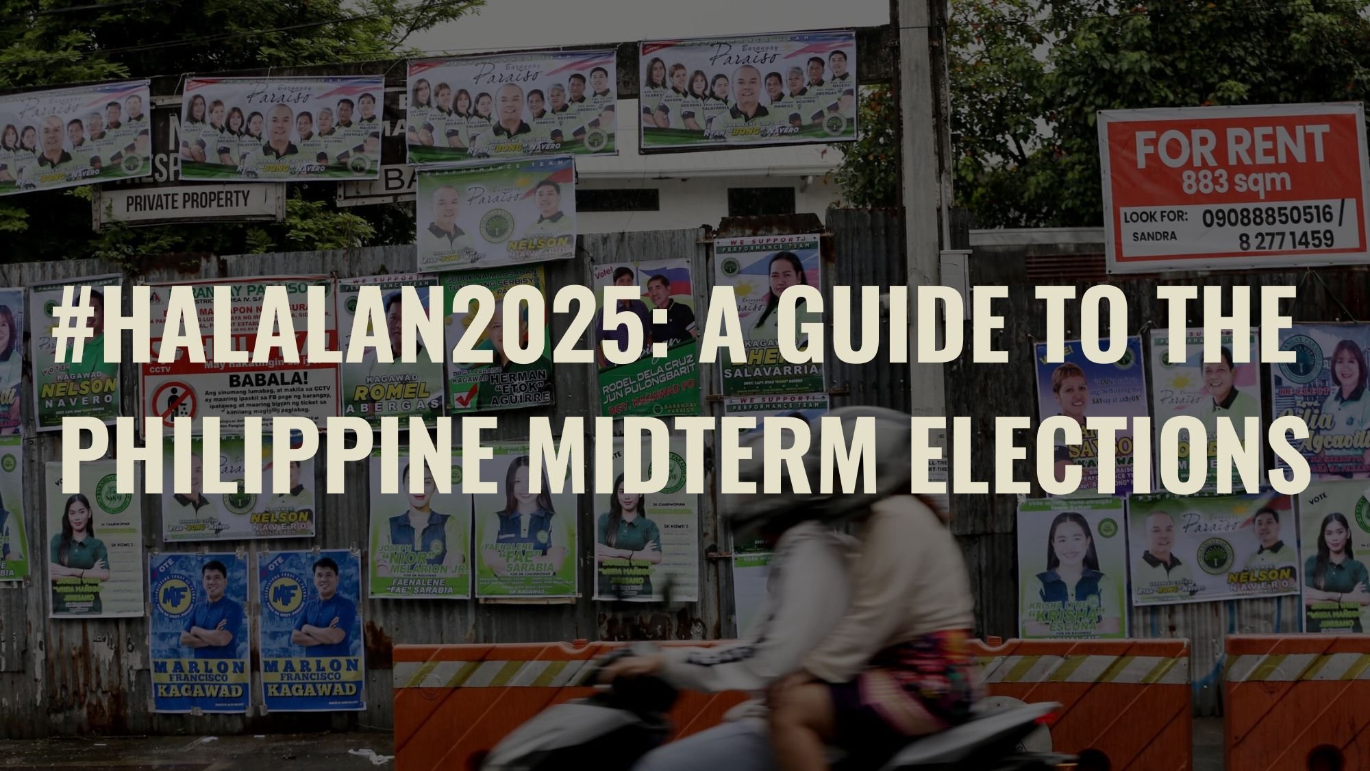Halalan 2025: A guide to the Philippine midterm elections