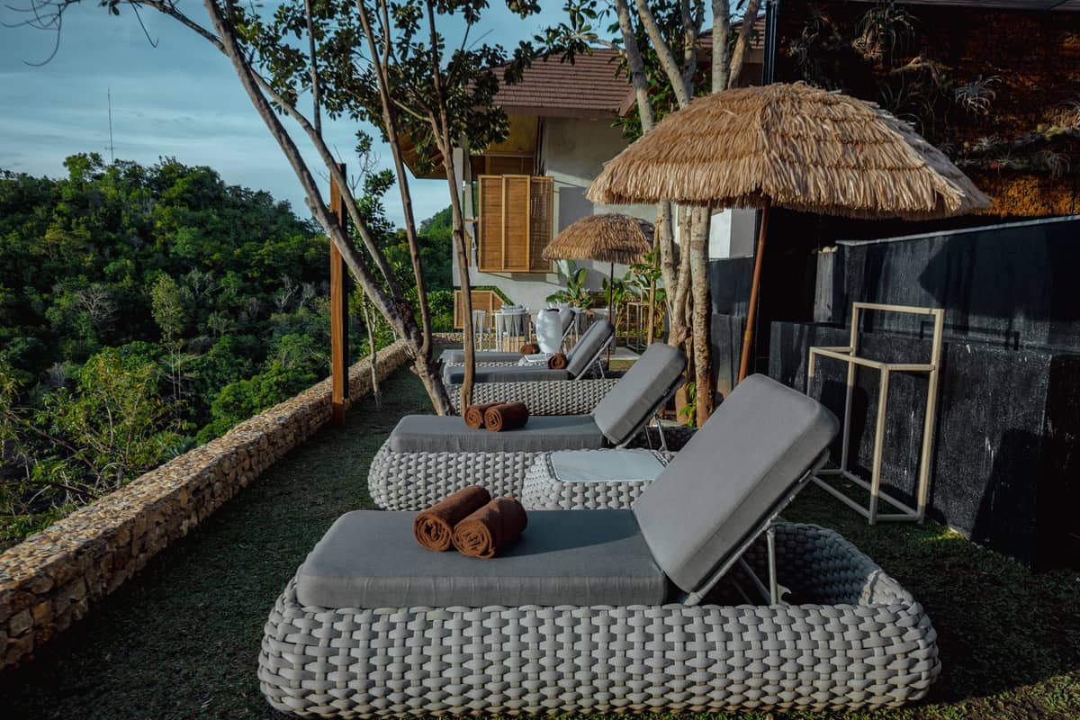 Deckout in style in their latest double villa offering, nestled atop one of the hills.