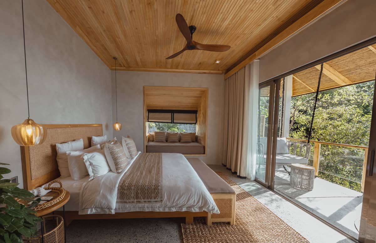 Sweet dreams are made of these Their luxurious villas have a spectacular view of the ocean and property.