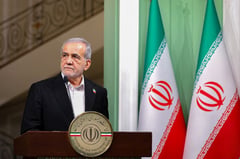 Iran’s Pezeshkian rejected U.S. talks under threats