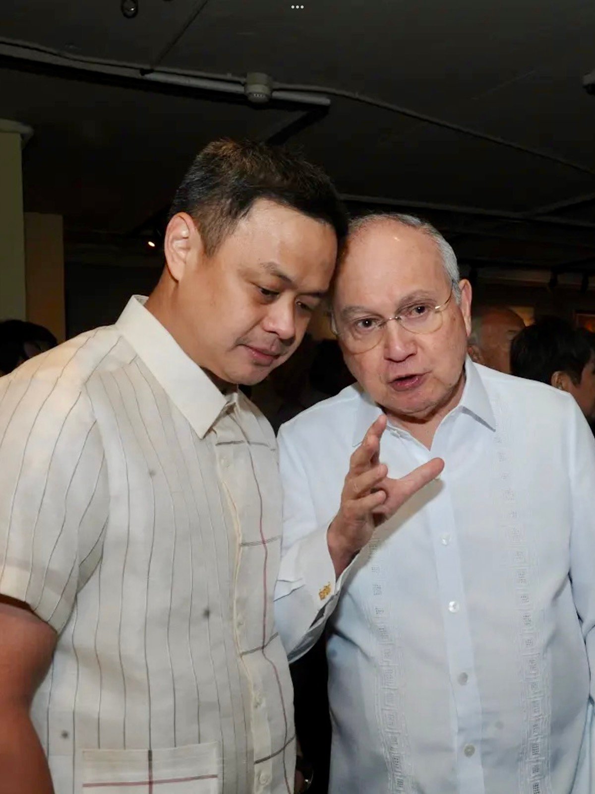 Stanley Ng and Ambassador Manuel Romualdez.