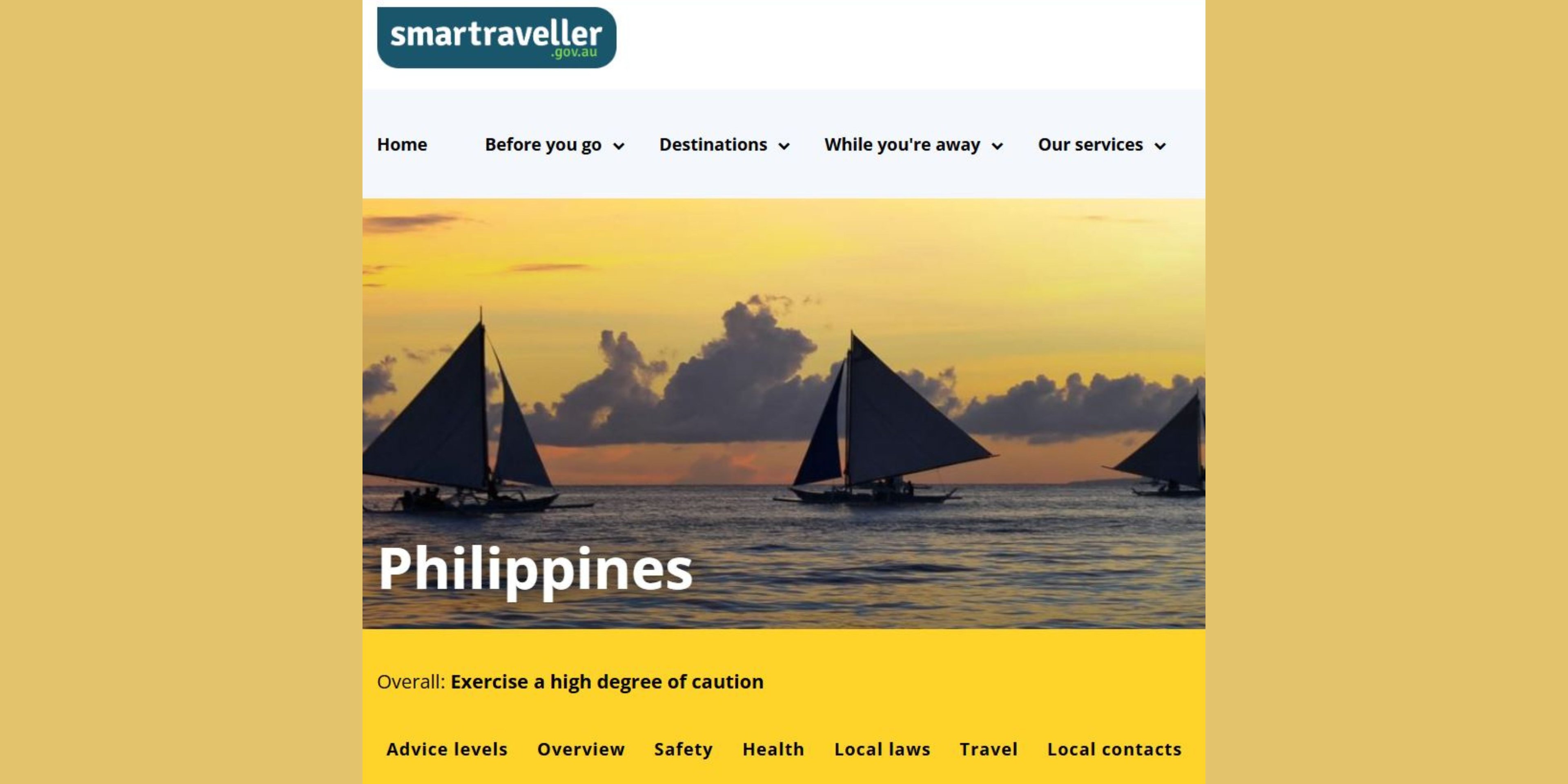 Australia issues travel advisory for Philippines amid security concerns