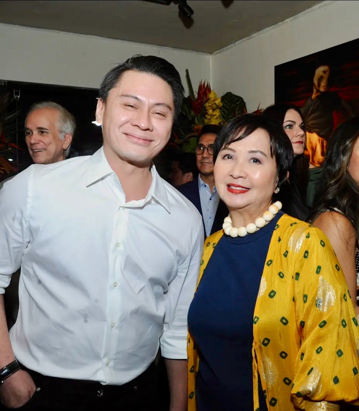 Robbie Santos and Fe Rodriguez.