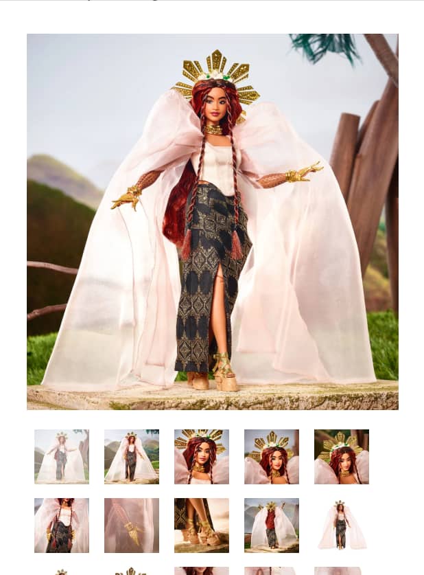 Screengrab from Mattel Creations Website