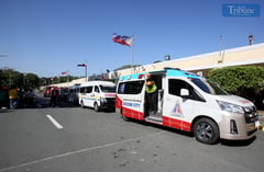 Earthquake drill at QC City Hall