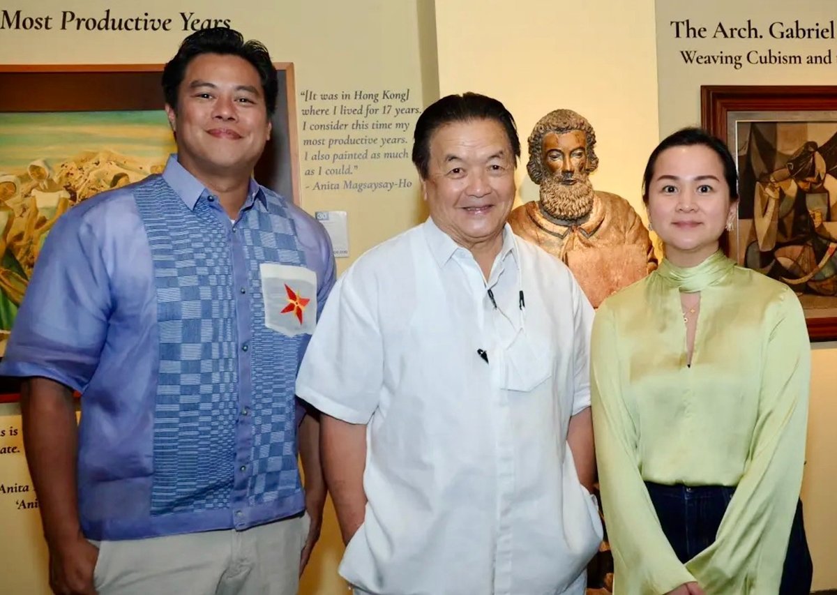 Migz Anzures, Philip Cruz and Cecile Ang.