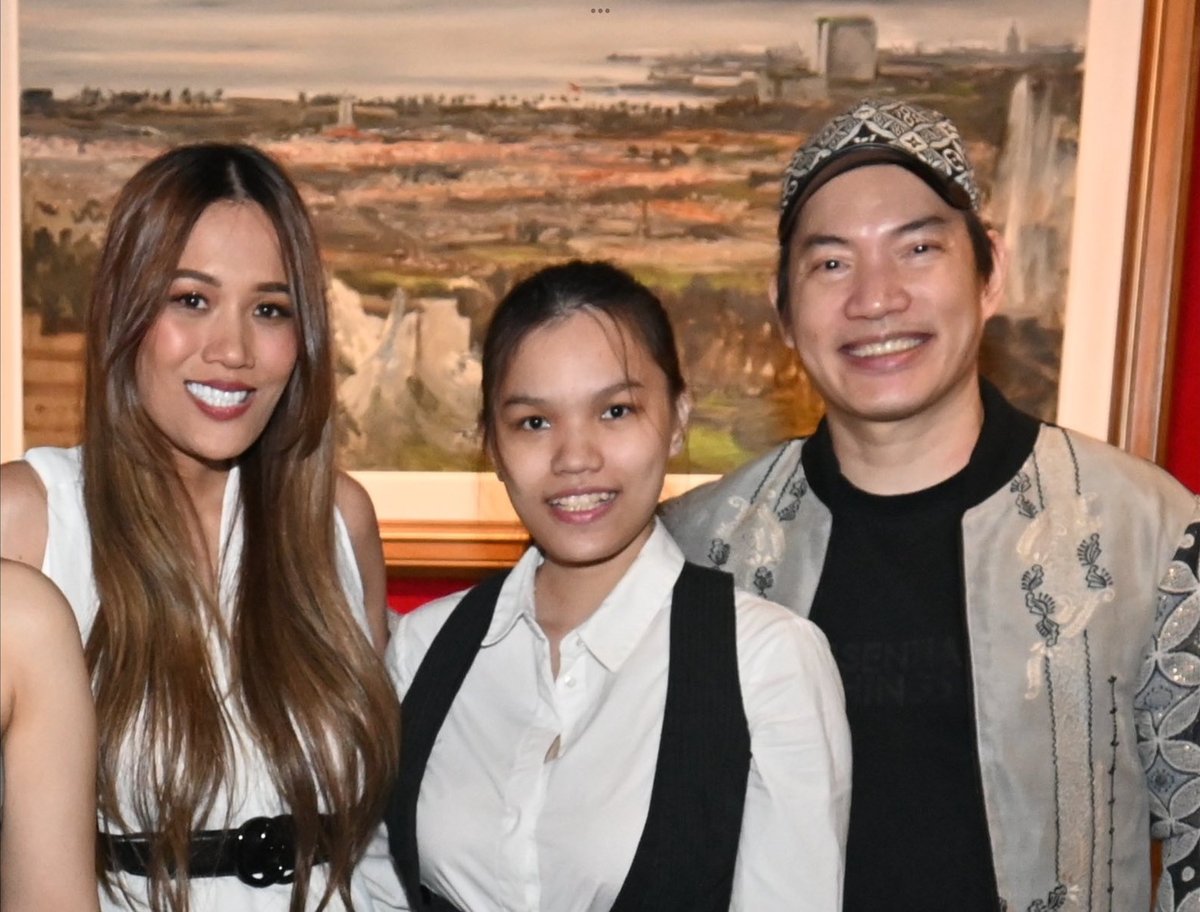 Irene, Sophia and Caloy Montemayor