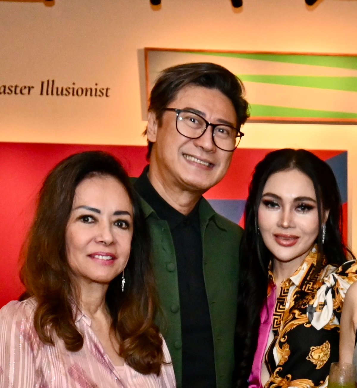 Mayenne Carmona, Chris Badiola and Ces Miranda.