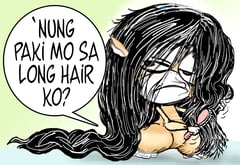 Long hair