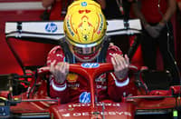 Lewis Hamilton settles into his new Ferrari seat, ready to chase history in F1’s 75th season.