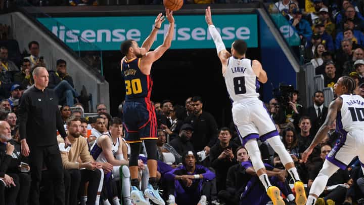 Stephen Curry emerges as the first player to score 4,000 career three-pointers during Golden State Warriors’ 130-104 win over the Sacramento Kings.
