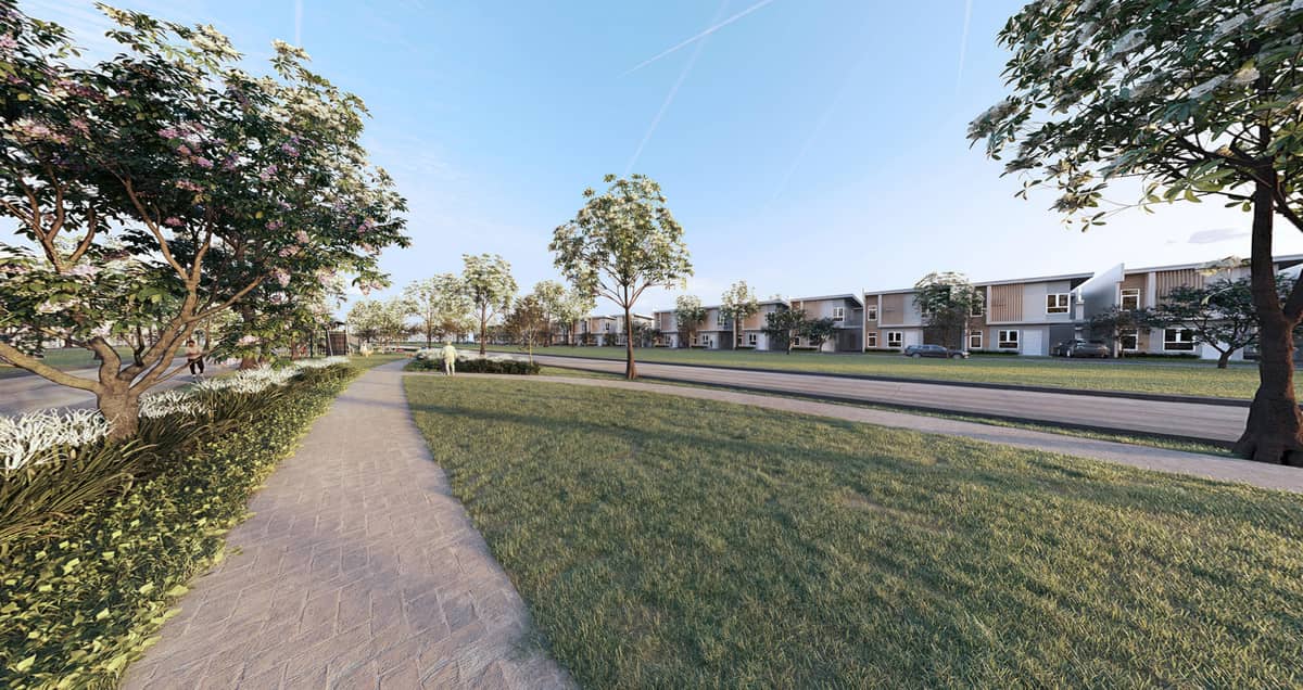Westwood has a sprawling 2,584 sqm green space designed for relaxation, outdoor activities, and community connection.