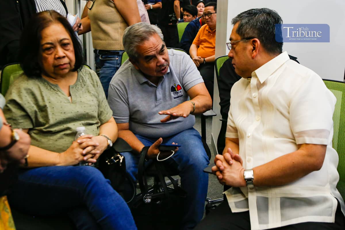 COMELEC Chair George Erwin Garcia conducts a technical walkthrough with representatives from the Parish Pastoral Council for Responsible Voting (PPCRV), National Citizens' Movement for Free Elections (NAMFREL), and the Legal Network for Truthful Elections (LENTE), as well as dominant majority and minority parties, at Data Center 3 in Makati City on 14 March 2025. Technical personnel from the media network also participated in the walkthrough.