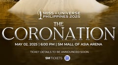 MU Philippines '25 coronation night set for 2 May at Mall of Asia Arena