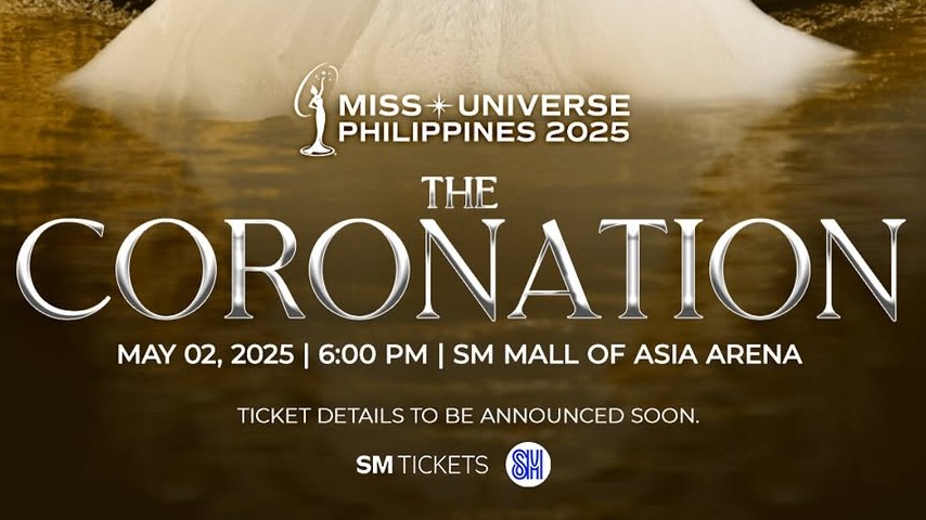 MU Philippines '25 coronation night set for 2 May at Mall of Asia Arena