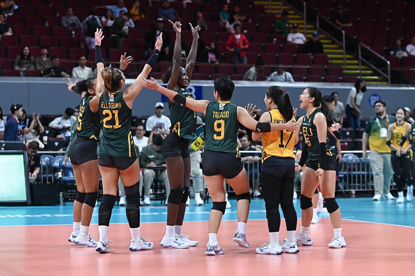 Lady Spikers, Lady Tamaraws dispute solo 3rd