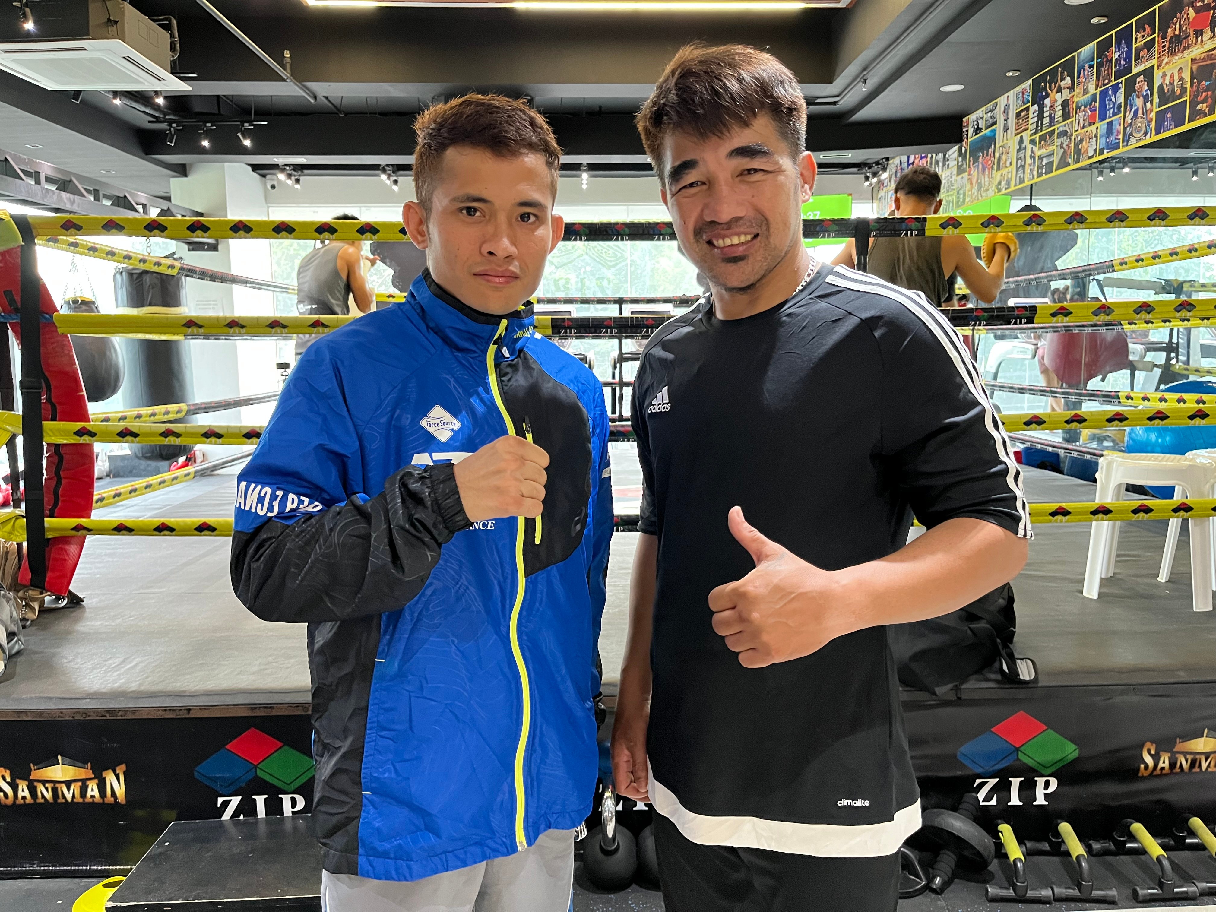 No weighty issues for Filipino champ