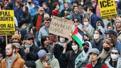 Jewish protesters rally at Trump Tower in support of Palestinians