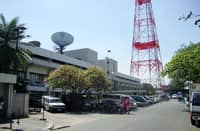 The ABS-CBN compound in Quezon City.