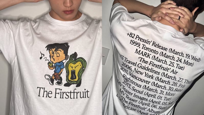 After four group debuts, Mark Lee unveils teasers for his solo debut album, 'The Firstfruit'