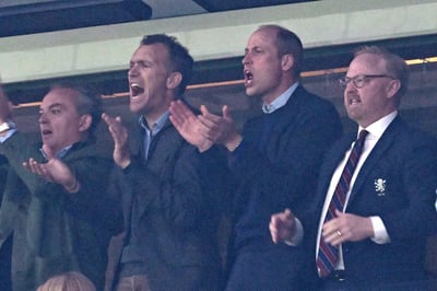 You're kidding! Prince William reveals Aston Villa superstitions