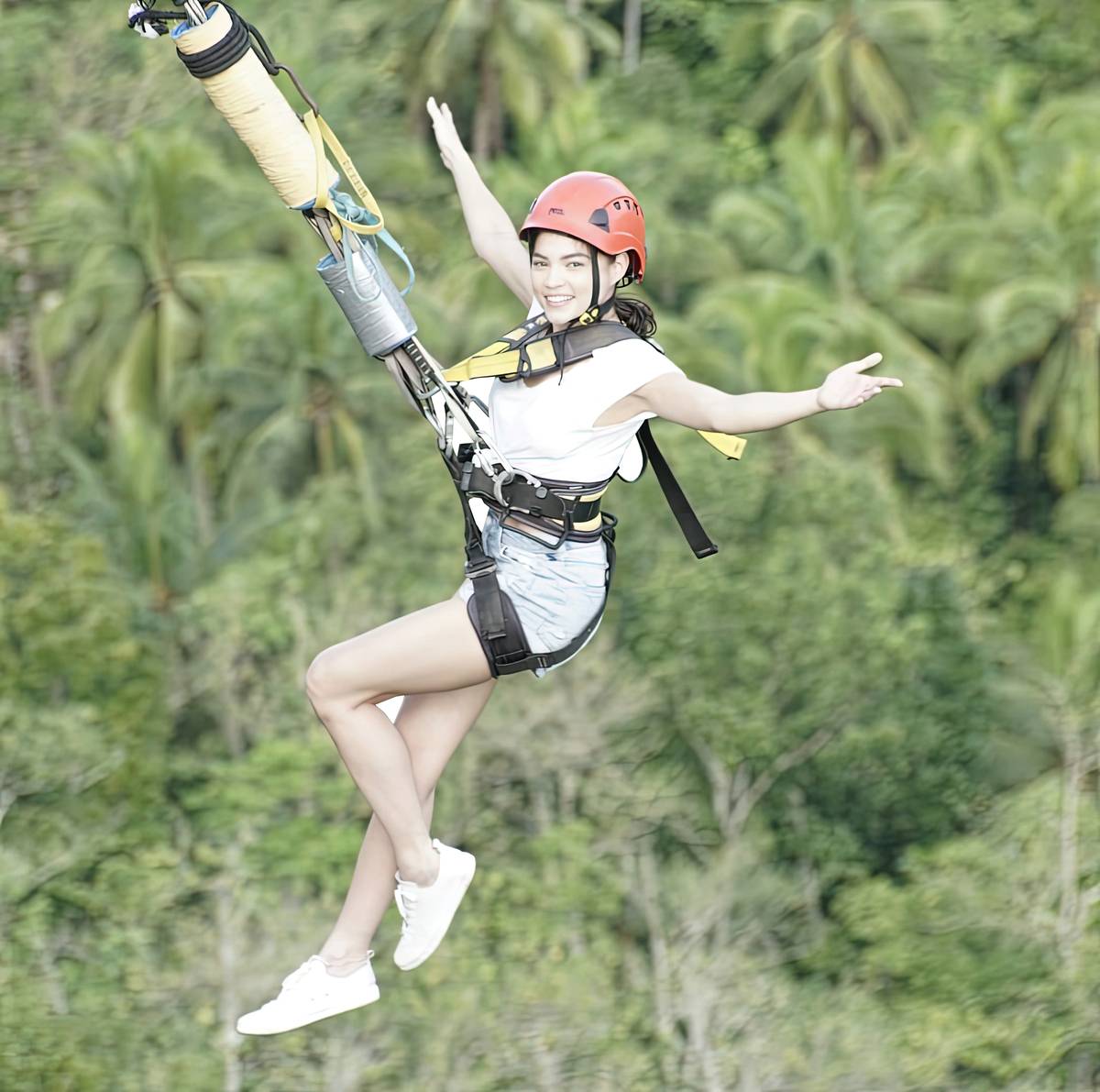 Rhian Ramos has an adventurous soul.