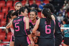 HIGH ENERGY: Chargers outlast Highrisers in five-set thriller