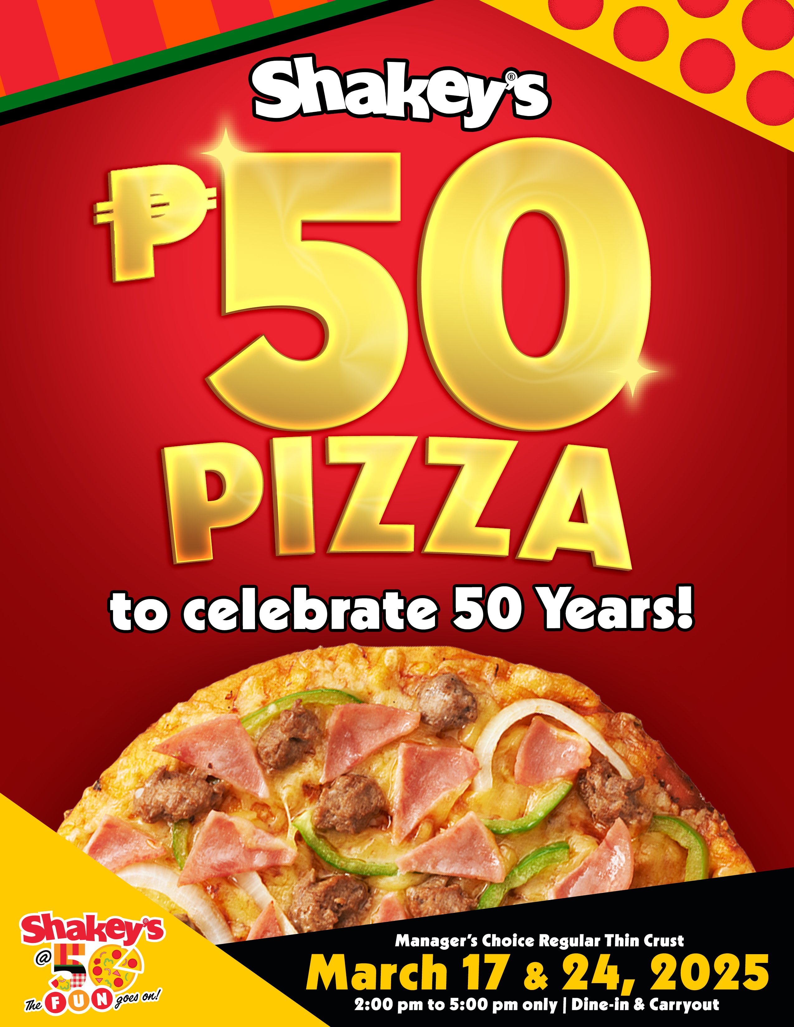 Photo courtesy of Shakey's